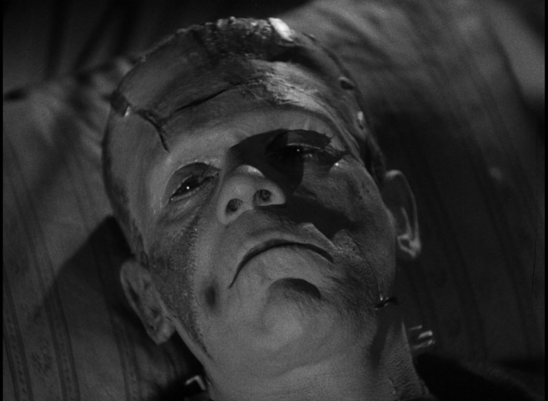 La Moglie Di Frankenstein Boris Karloff In Una Sequenza Del Film 256653