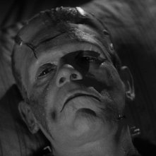 La moglie di Frankenstein: Boris Karloff in una sequenza del film
