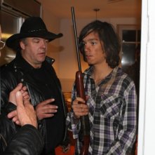 Marfa Girl: il regista del film Larry Clark sul set con Adam Mediano