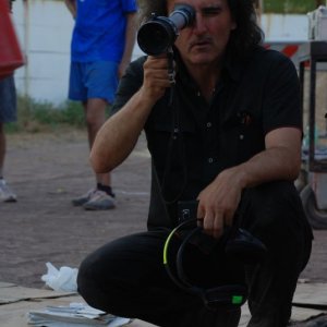 Black Star: il regista del film Francesco Castellani sul set