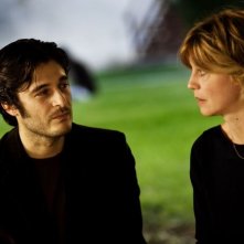 La scoperta dell'alba: Lino Guanciale e Margherita Buy in una scena del film