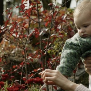 Tutto parla di te: Elena Radonicich con il suo bambino in una scena
