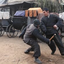 Judge Archer: una scena d'azione del film