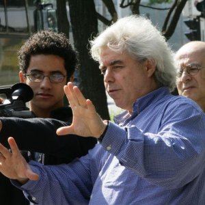 Mundo Invisìvel: Marco Bechis sul set durante le riprese del suo frammento del film