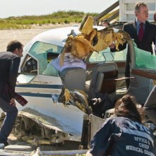 Aidan Quinn in una scena dell'episodio Flight Risk della prima stagione di Elementary
