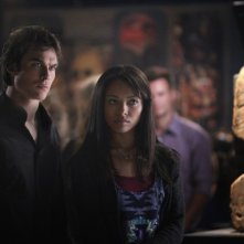 Ian Somerhalder e Kat Graham in una scena dell'episodio We All Go a Little Mad Sometimes della serie televisiva The Vampire Diaries