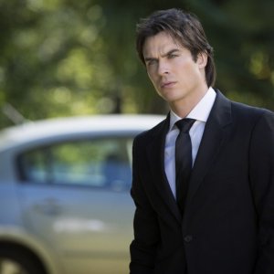 Ian Somerhalder in una scena dell'episodio My Brother's Keeper della serie televisiva The Vampire Diaries