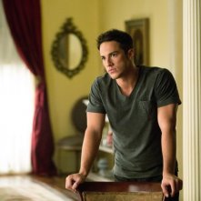 Michael Trevino in una scena dell'episodio The Killer della quarta stagione della serie TV The Vampire Diaries
