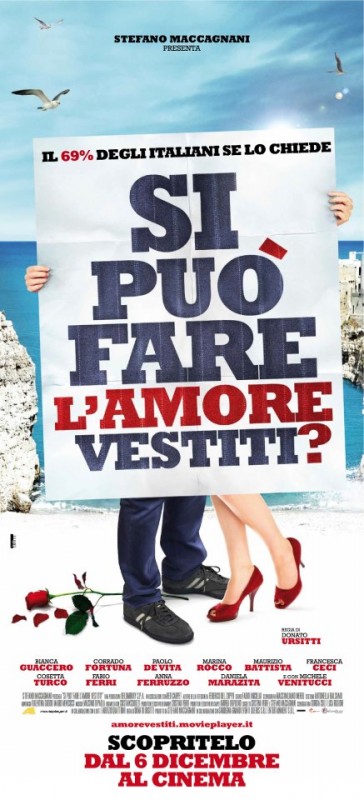 Si Puo Fare L Amore Vestiti Il Primo Poster Del Film 257744