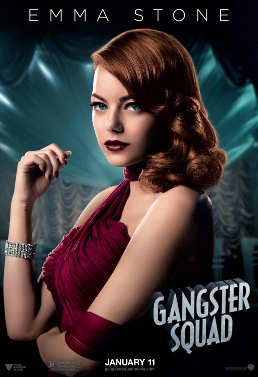 Gangster Squad Nuovo Character Poster Per Emma Stone 257835