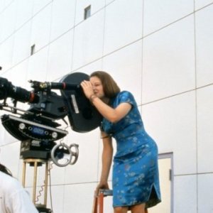 Jodie Foster sul set de Il mio piccolo genio (Little Man Tate)