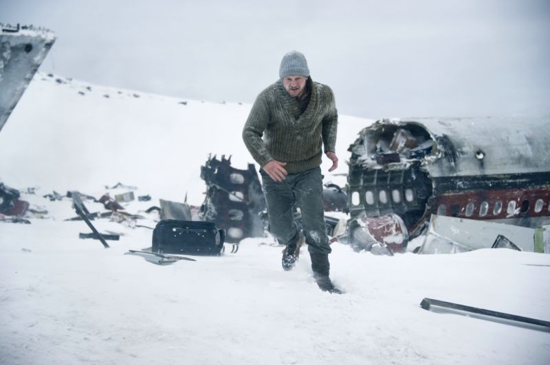 The Grey Liam Neeson Corre In Una Scena Del Thriller Ambientato Tra I Ghiacci Dell Alaska 258054