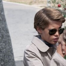 Una famiglia perfetta: il piccolo Lorenzo Zurzolo in un'immagine del film