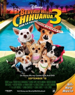 Beverly Hills Chihuahua 3: Viva La Fiesta!: la locandina del film