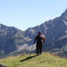 L'ultimo pastore: il pastore Renato Zucchelli in una scena del film