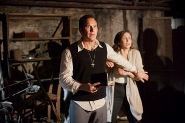 Patrick Wilson e Vera Farmiga in una scena di The Conjuring