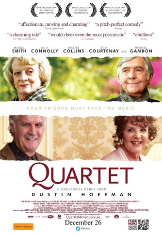 Quartet Nuovo Poster Per Il Film Diretto Da Dustin Hoffman 258272