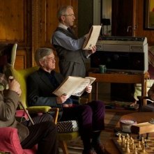 Quartet: Pauline Collins, Billy Connolly, Tom Courtenay e Andrew Sachs in una scena del film