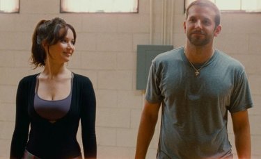 Bradley Cooper e Jennifer Lawrence ne L'orlo argenteo delle nuvole