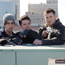 Chris Hemsworth, Josh Hutcherson, Josh Peck in Red Dawn