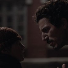 Itaker: Francesco Scianna con il piccolo Tiziano Talarico in una scena