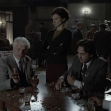 Itaker: Michele Placido, Monica Birladeanu e Vincenzo Peluso in una scena del film