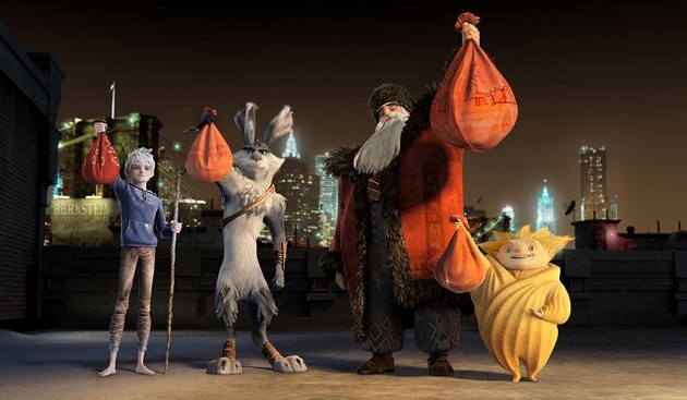 Le 5 leggende: i protagonisti del film in una sequenza