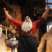 Le 5 leggende: Santa Claus in una scena della pellicola d'animazione