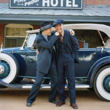 Shia LaBeouf e Gary Oldman in un'immagine promozionale di Lawless