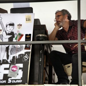 Esclusiva: Paolo Sassanelli in una scena del film Cosimo e Nicole (2012)