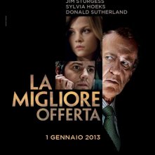 La migliore offerta: la locandina del film