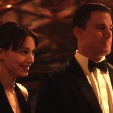 Side Effects: Rooney Mara e Channing Tatum in una scena del film