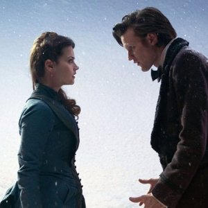 Doctor Who: Matt Smith e la nuova companion Jenna-Louise Coleman nello speciale natalizio The Snowmen