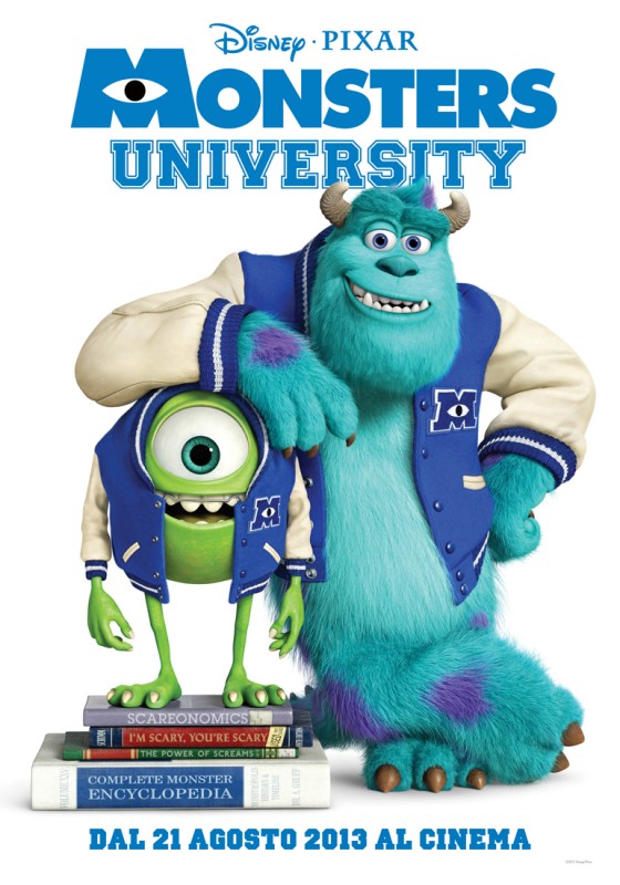 Monsters University Il Teaser Poster Italiano Del Film 259778