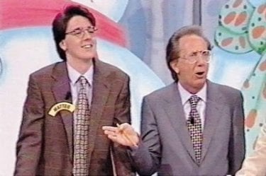 La ruota della fortuna: Matteo Renzi con Mike Bongiorno nel 1994