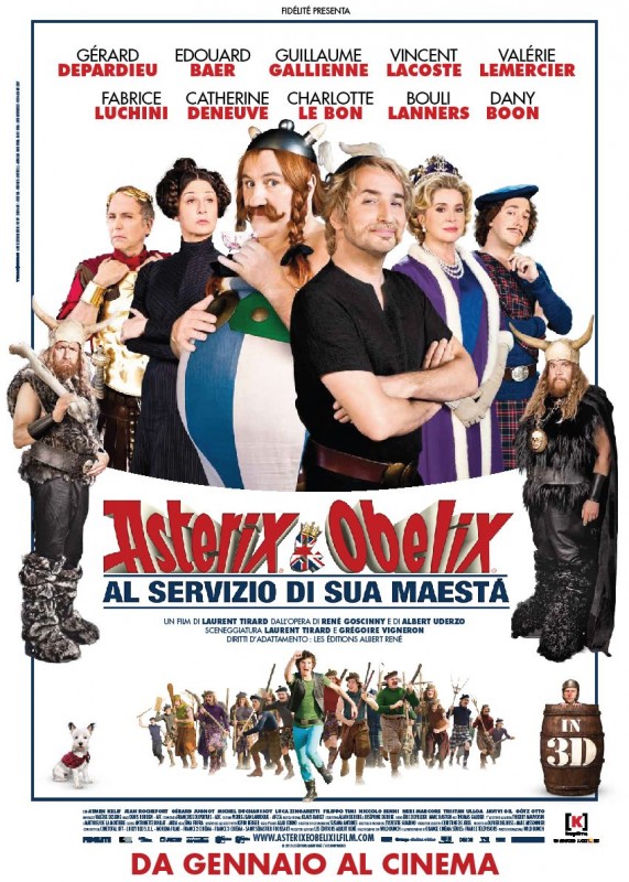 Asterix E Obelix Al Servizio Di Sua Maesta La Locandina Italiana Del Film 260198