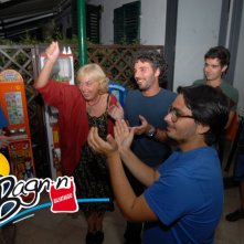 Bagnini: una foto dal set della web series