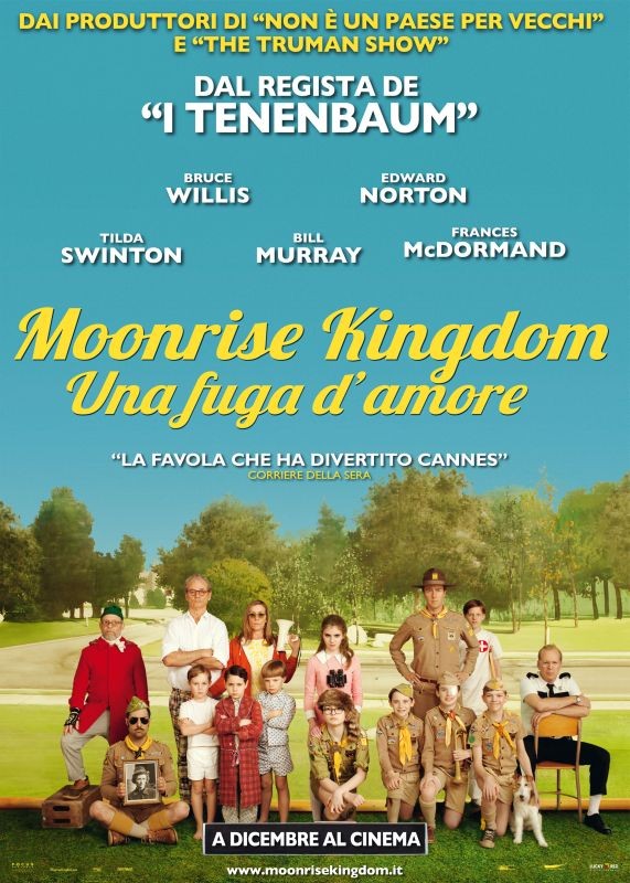 Moonrise Kingdom Il Poster Italiano Del Film 260200