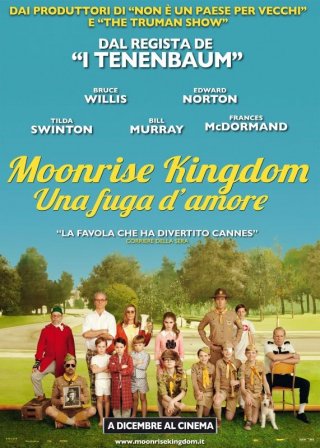 Moonrise Kingdom: il poster italiano del film