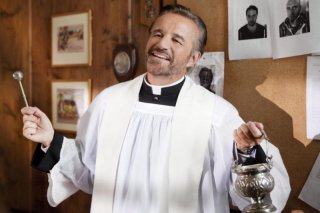 Colpi di fulmine: Christian De Sica in una scena