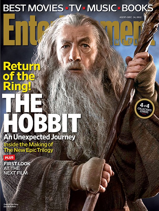 Lo Hobbit Un Viaggio Inaspettato La Copertina Di Entertainment Weekly Dedicata A Gandalf 260250