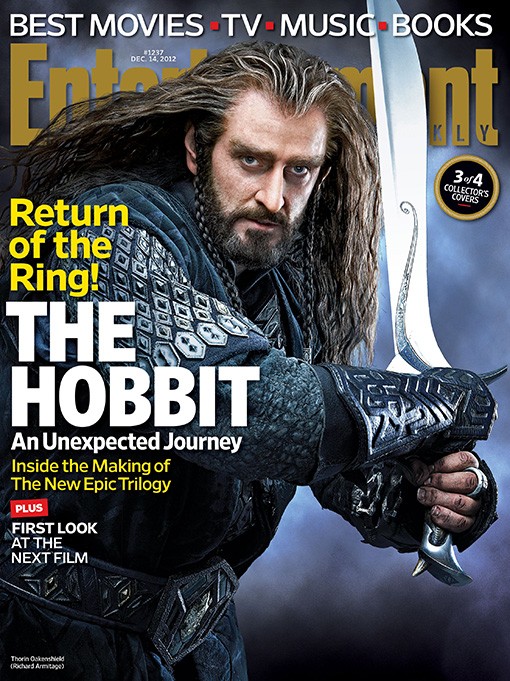 Lo Hobbit Un Viaggio Inaspettato La Copertina Di Entertainment Weekly Dedicata A Thorin 260247