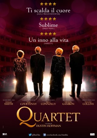 Quartet: la locandina italiana del film
