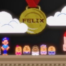 Ralph Spaccatutto: una scena da videogame tratta dal film