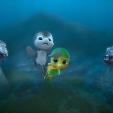 Sammy 2 - La grande fuga: una scena di gruppo tratta dal film d'animazione in 3D