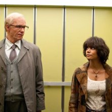 Cloud Atlas: James D'Arcy in una scena del film con Halle Berry