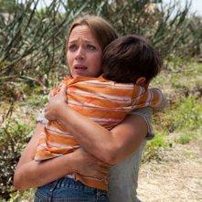 Emily Blunt in un'immagine tratta dall'action Looper