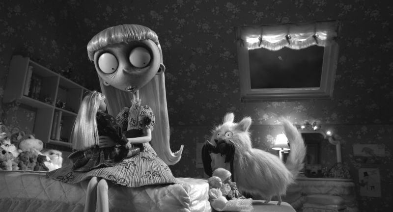 Frankenweenie: una scena del film