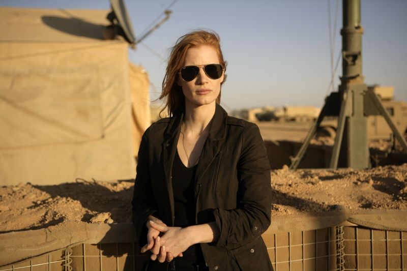 Operazione Zero Dark Thirty Jessica Chastain Nel Deserto In Una Scena Del Film 260568