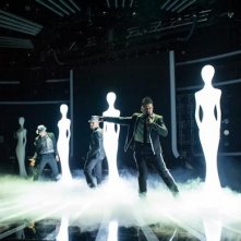 X Factor 6: Un momento dell'esibizione di Ics su Smooth Criminal nella prima finale